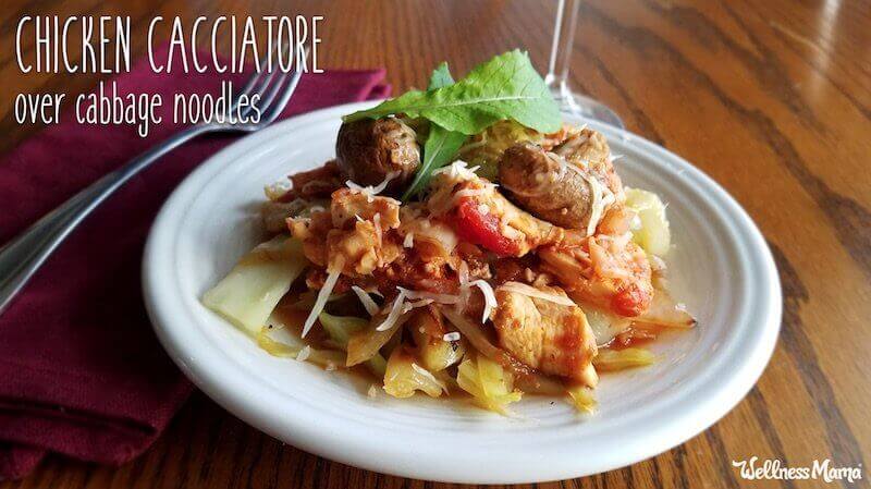 Paleo Italian Chicken Cacciatore