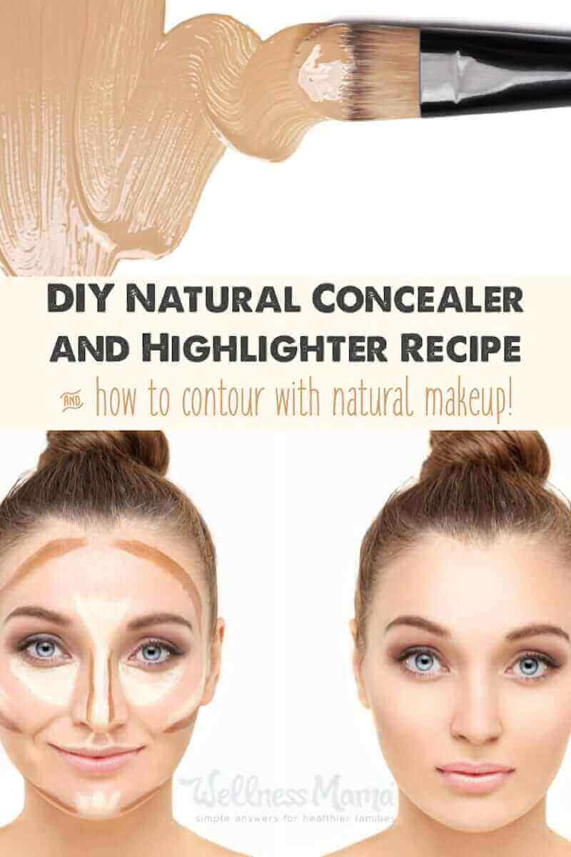 This natural concealer uses natural oils, shea butter, aloe and vegetable ingredients with zinc, cocoa and minerals to cover blemishes.