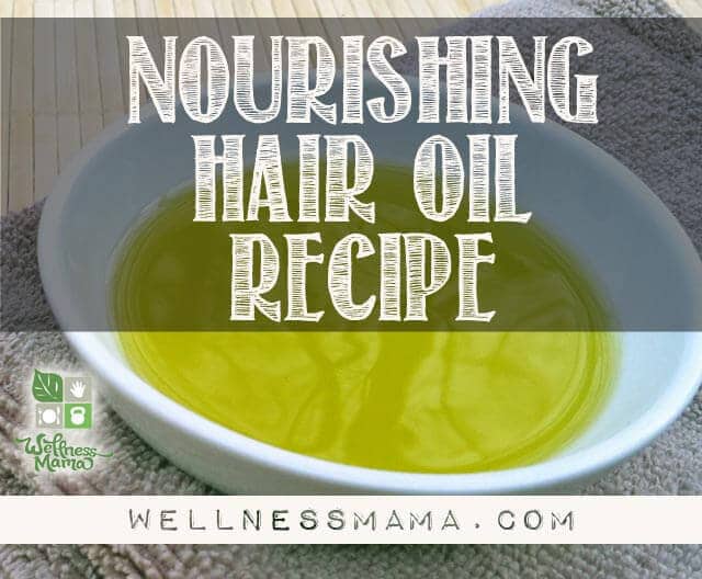 Nourishing Hair Oil Recipe
